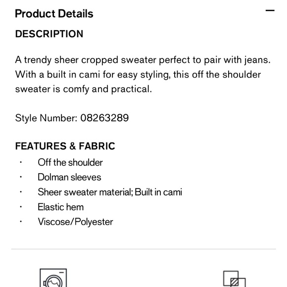 Express Dolman Sleeve Off the Shoulder Sweater - Picture 4 of 4